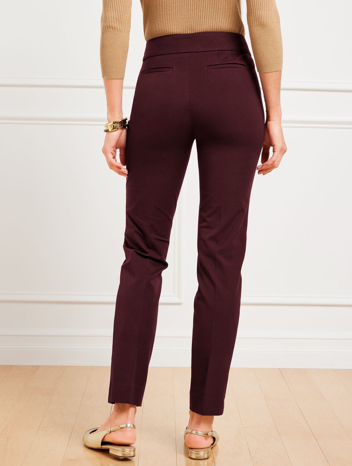TALBOTS CHATHAM SLIM ANKLE PANTS