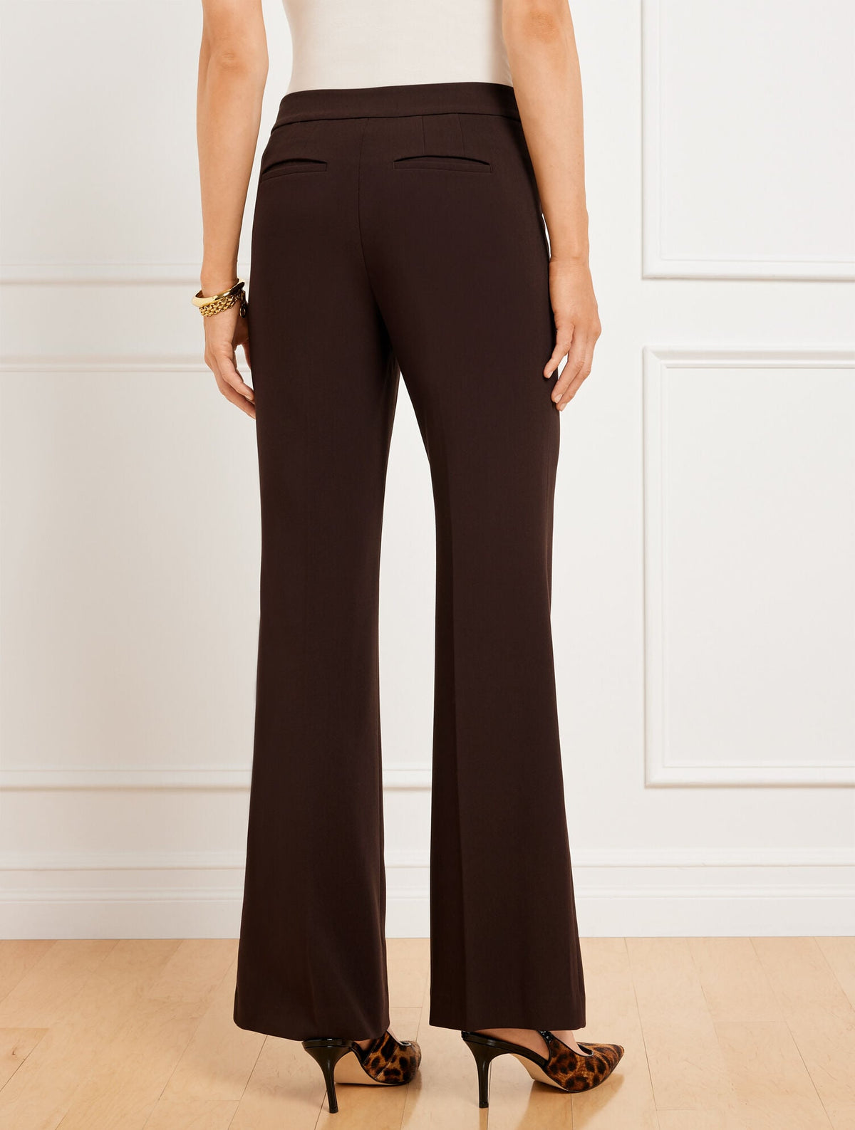 TALBOTS PROVIDENCE FLARE LEG PANTS