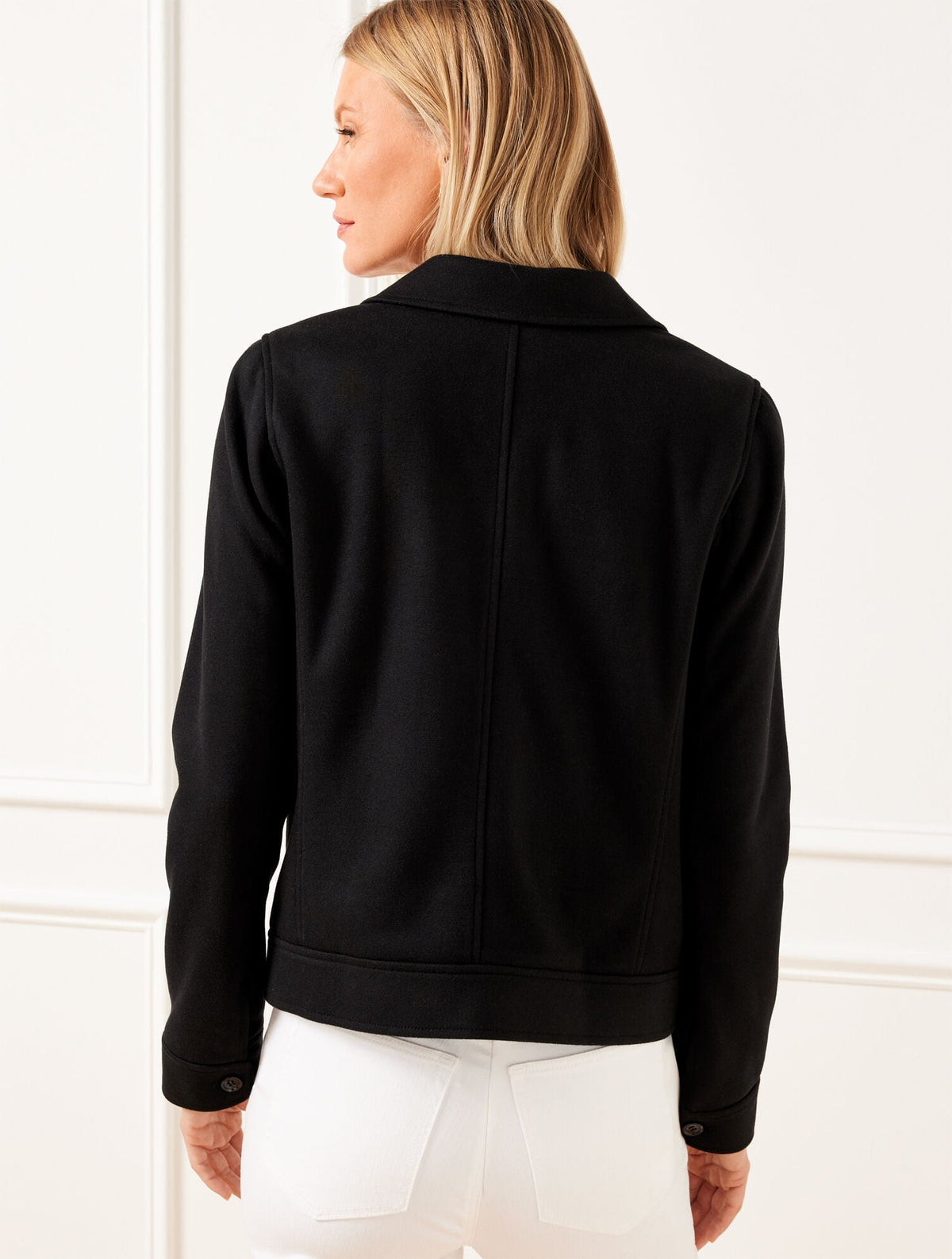 BRUSHED KNIT JACKET