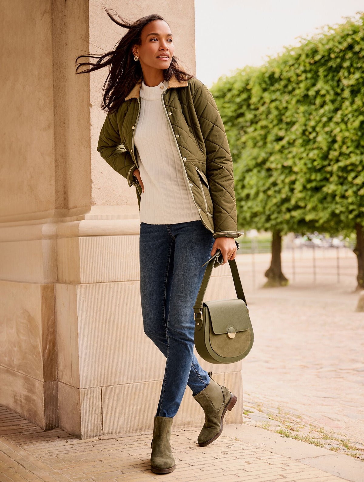 QUILTED BARN JACKET