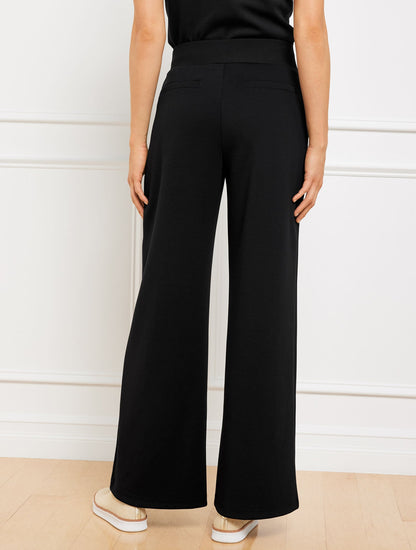 AIRKNIT STRETCH WIDE LEG PANTS