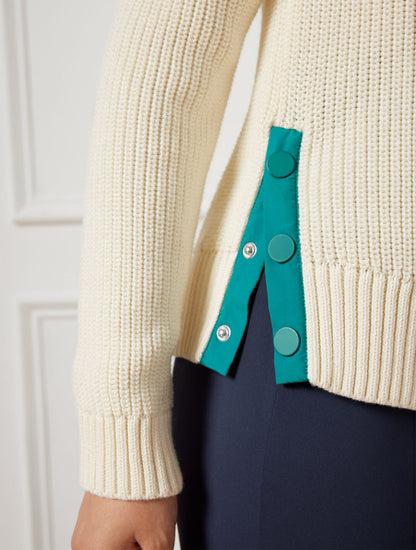 COOLMAX® SNAP HALF-ZIP SWEATER