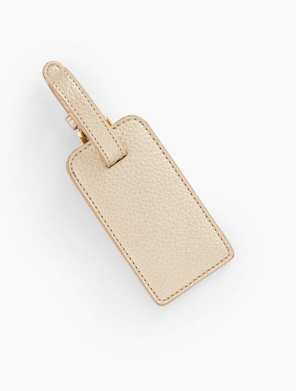 METALLIC LUGGAGE TAG