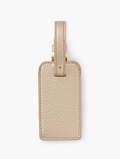 METALLIC LUGGAGE TAG