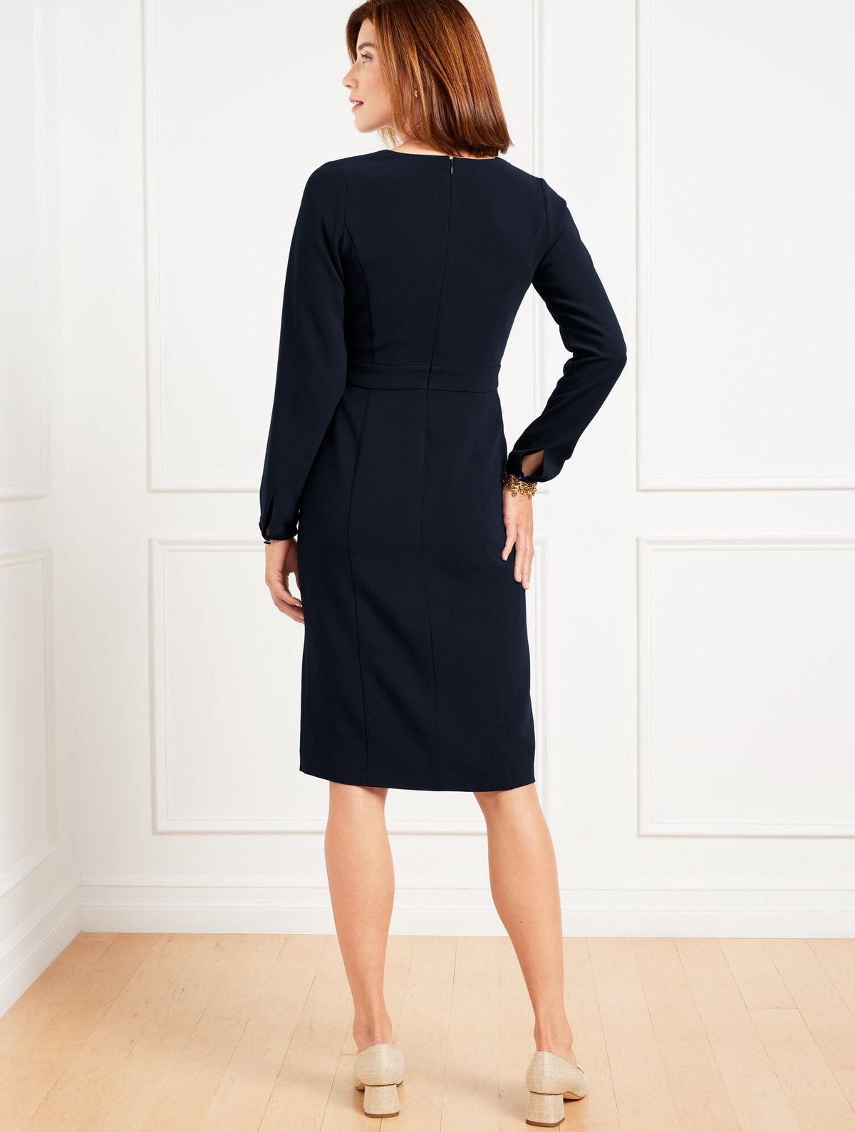 EASY TRAVEL LONG SLEEVE DRESS