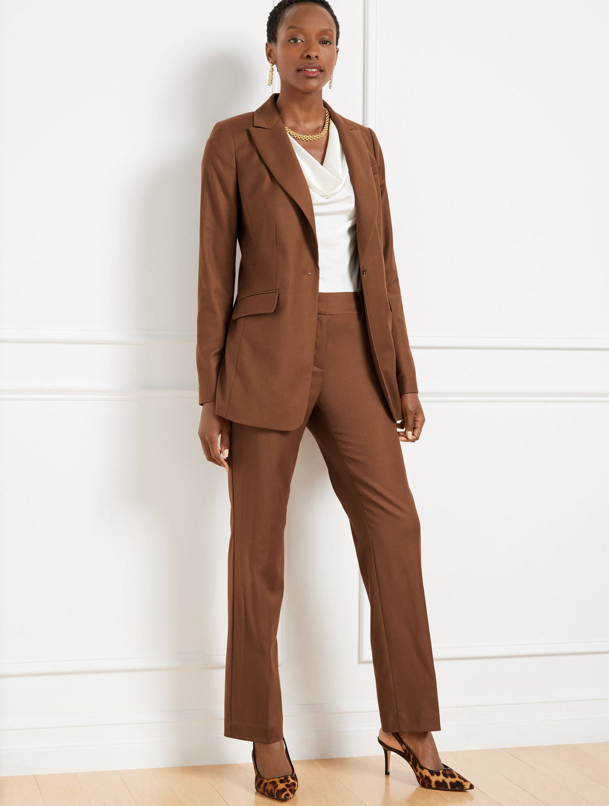 LUXE ITALIAN FLANNEL BLAZER