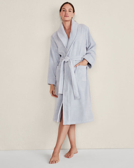ORGANIC COTTON TERRY BATHROBE