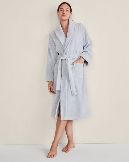 ORGANIC COTTON TERRY BATHROBE