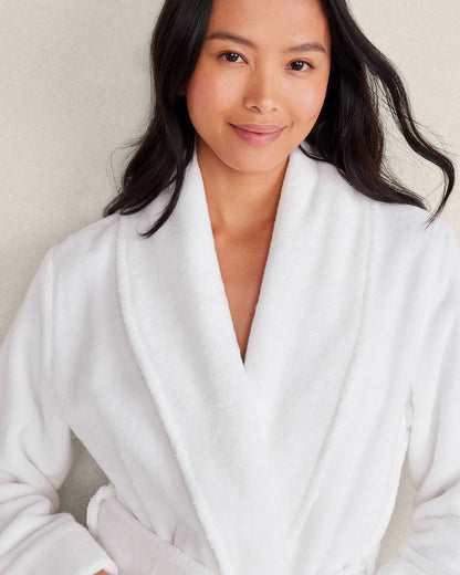 ORGANIC COTTON TERRY BATHROBE