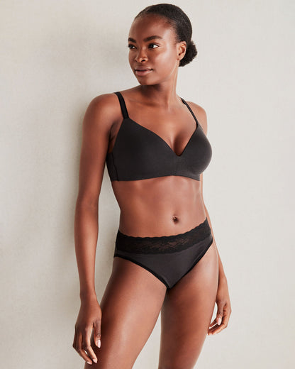 COTTON BLISS LIGHTLY-LINED NO-WIRE T-SHIRT BRA