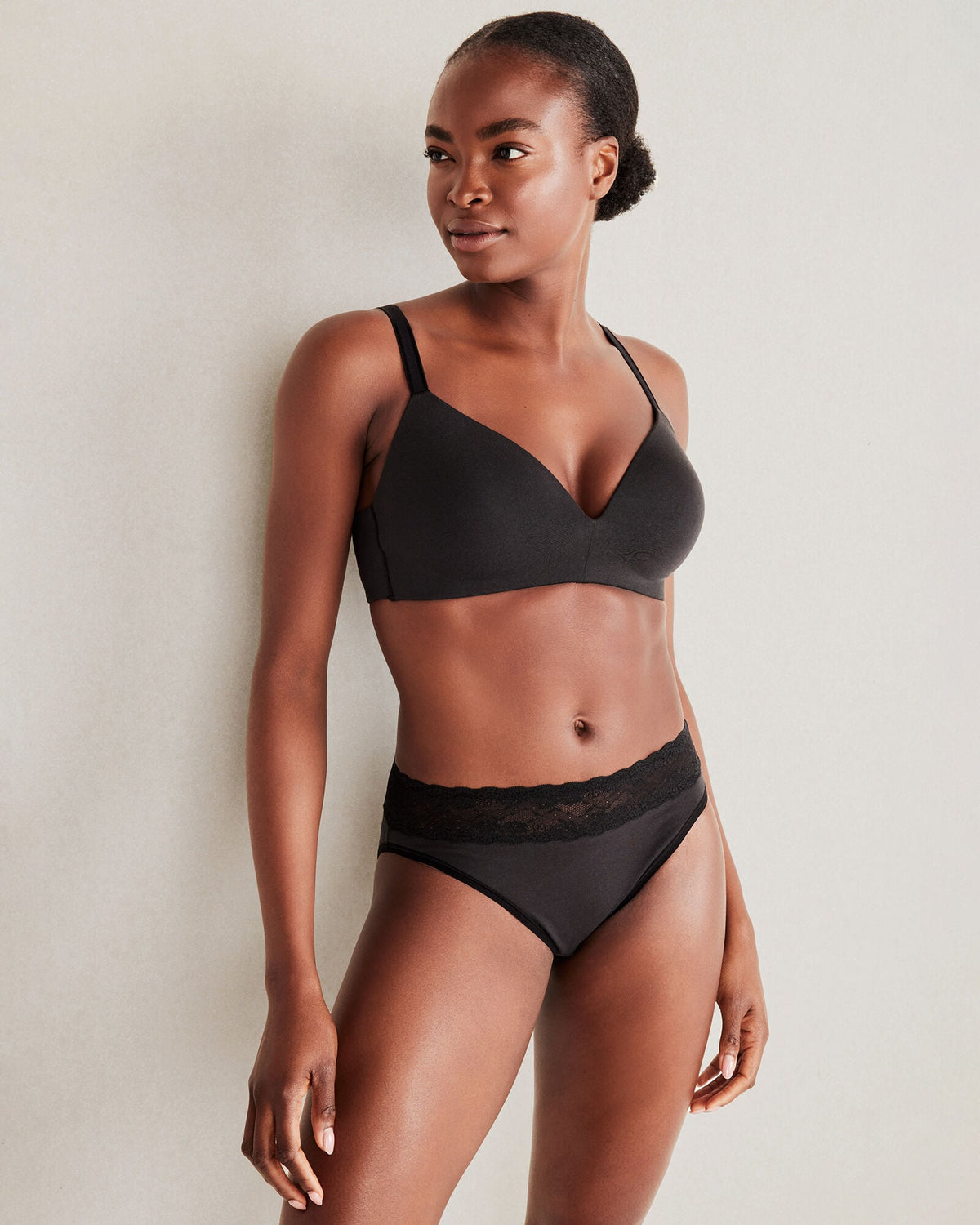 COTTON BLISS LIGHTLY-LINED NO-WIRE T-SHIRT BRA