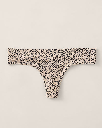 EMBRACE ANIMAL PRINT THONG