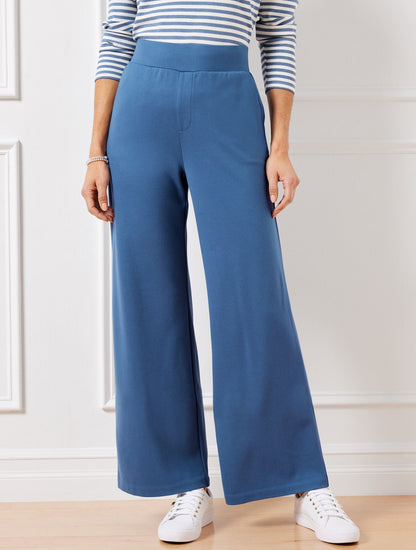 EFFORTLESS ULTRAKNIT WIDE LEG PANTS
