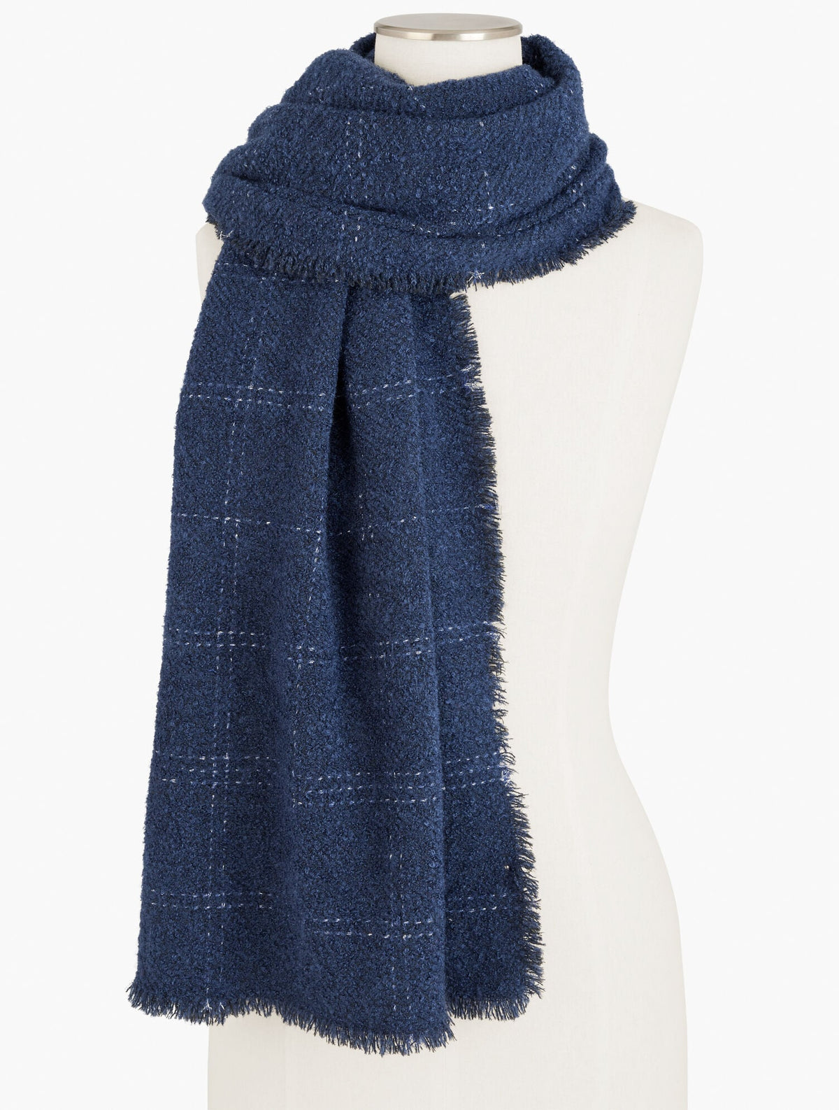 METALLIC WINDOWPANE WRAP