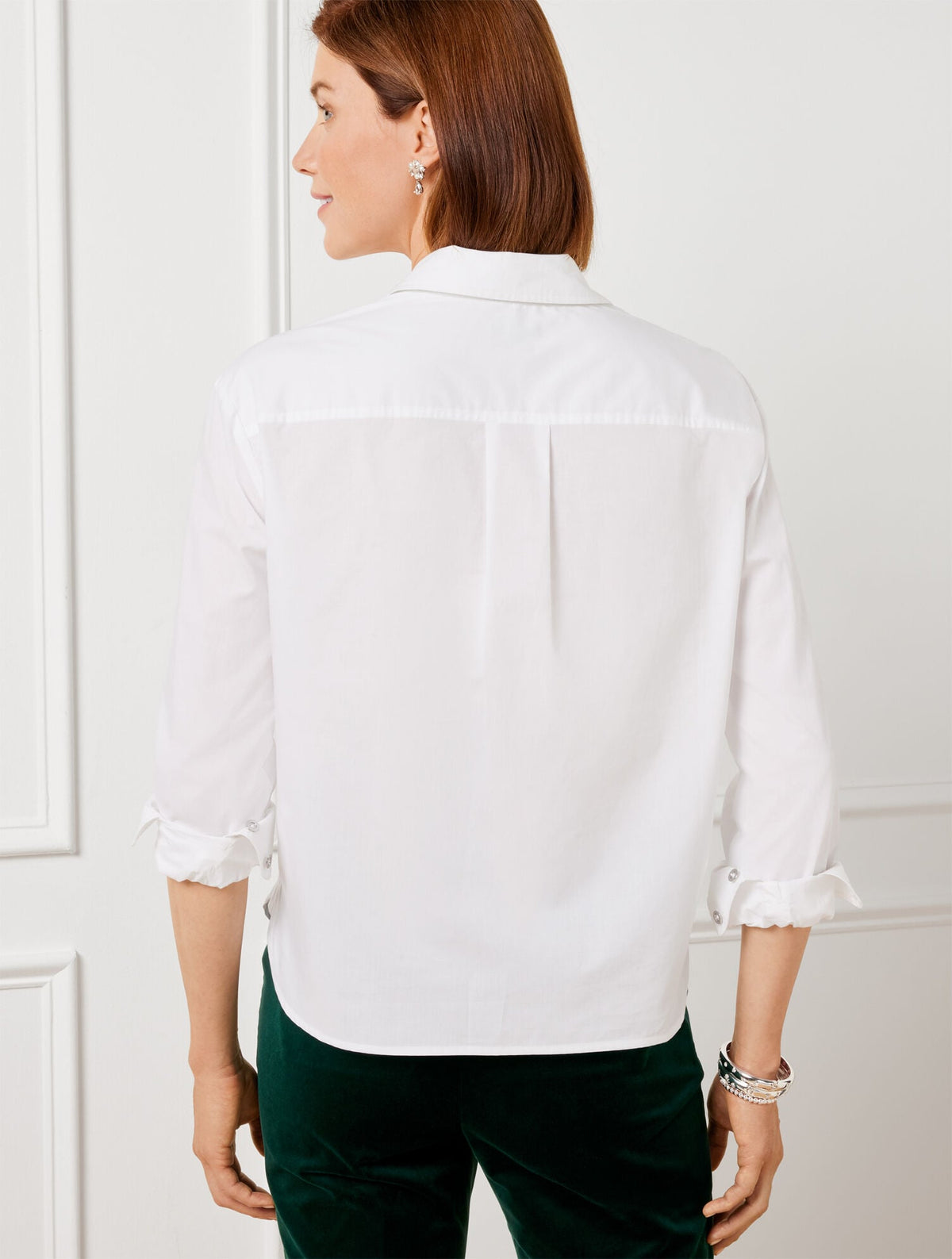 EMBELLISHED SHORT SHIRT