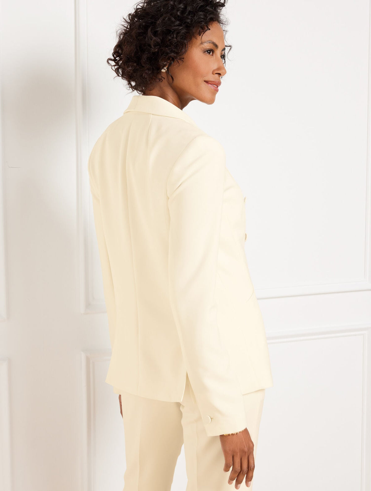 STRETCH CREPE BLAZER