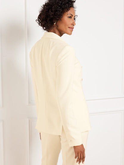 STRETCH CREPE BLAZER