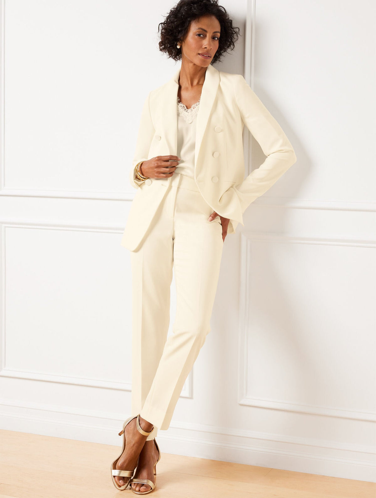 STRETCH CREPE BLAZER
