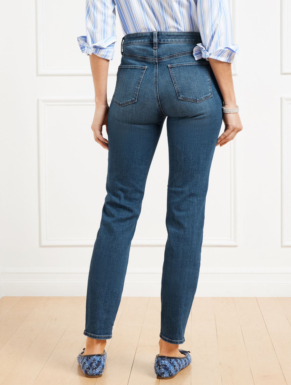 SLIM ANKLE JEAN - CHARLIE WASH