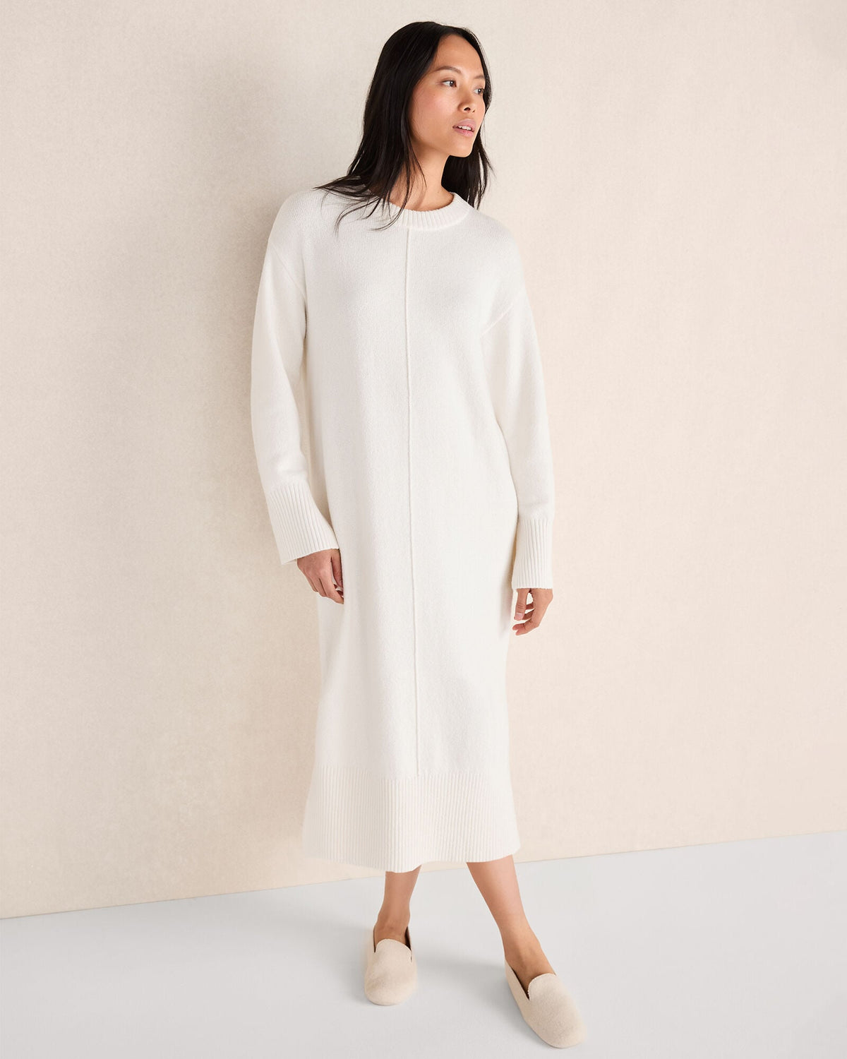 ORGANIC COTTON MIDI DRESS