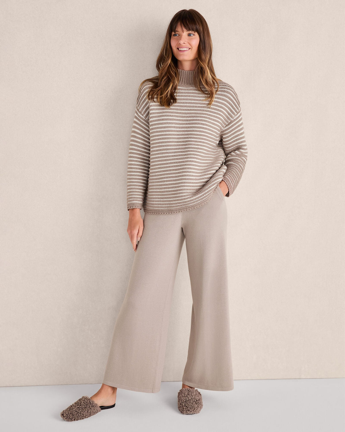 OTTOMAN STITCH SWEATER