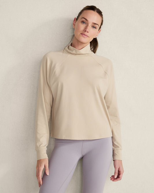 BALANCE TURTLENECK PULLOVER