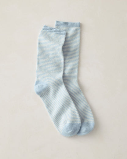 CASHMERE STRIPED SOCKS
