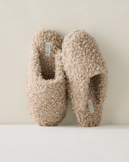 COZY SHERPA SLIPPERS