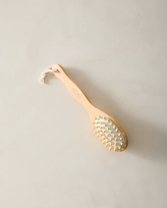 LOTUS WOOD MASSAGER BRUSH