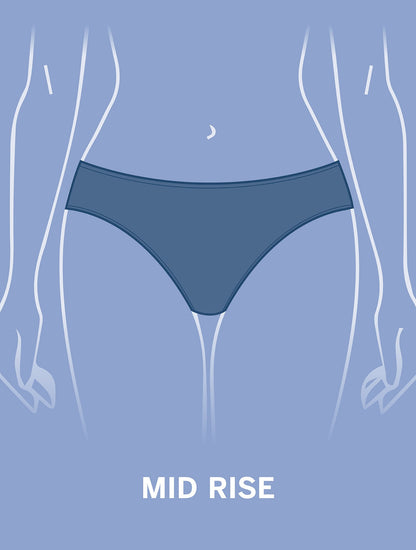AQUA CLUB MID RISE SWIM BOTTOM