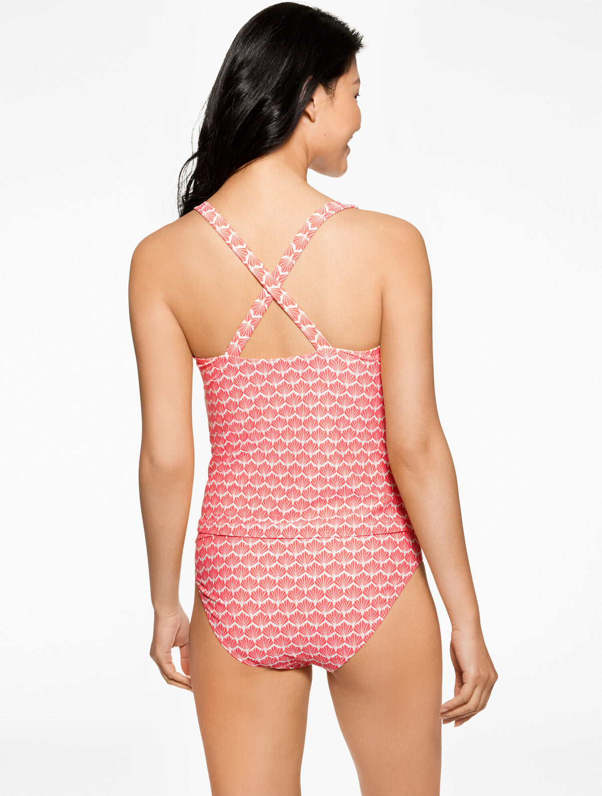 AQUA CLUB SCOOP NECK TANKINI - FIJI SHELL
