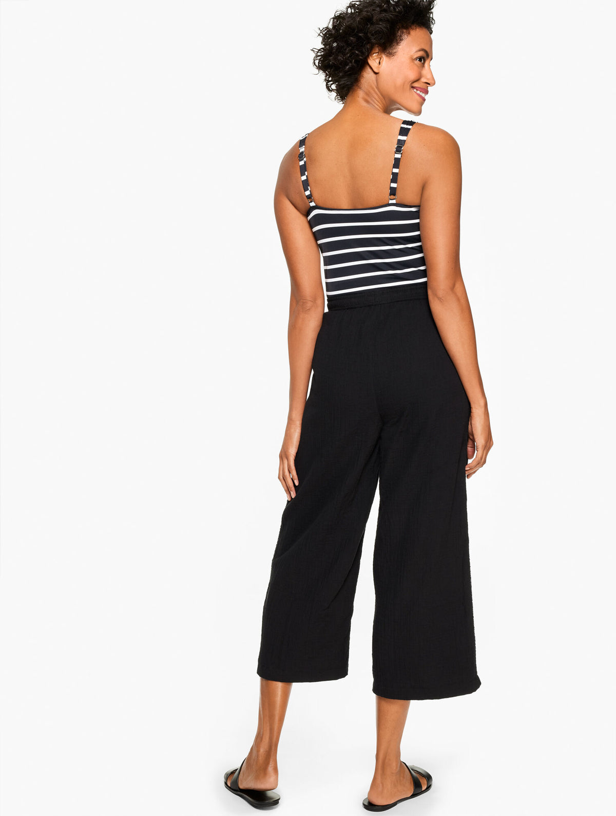 AQUA CLUB GAUZE PANT COVER-UP
