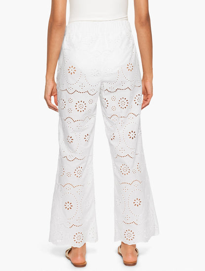 AQUA CLUB EYELET PANT COVER-UP