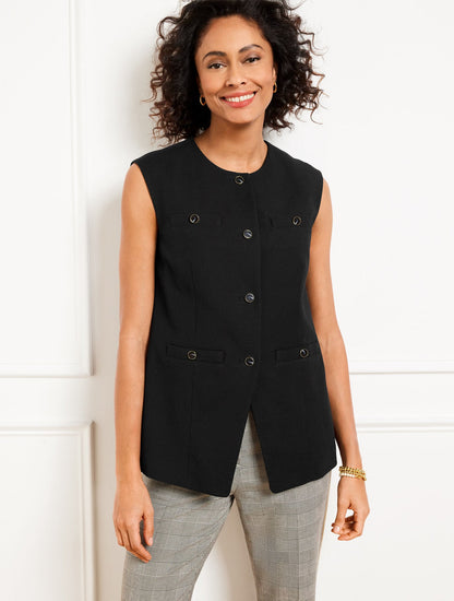 TEXTURED VEST