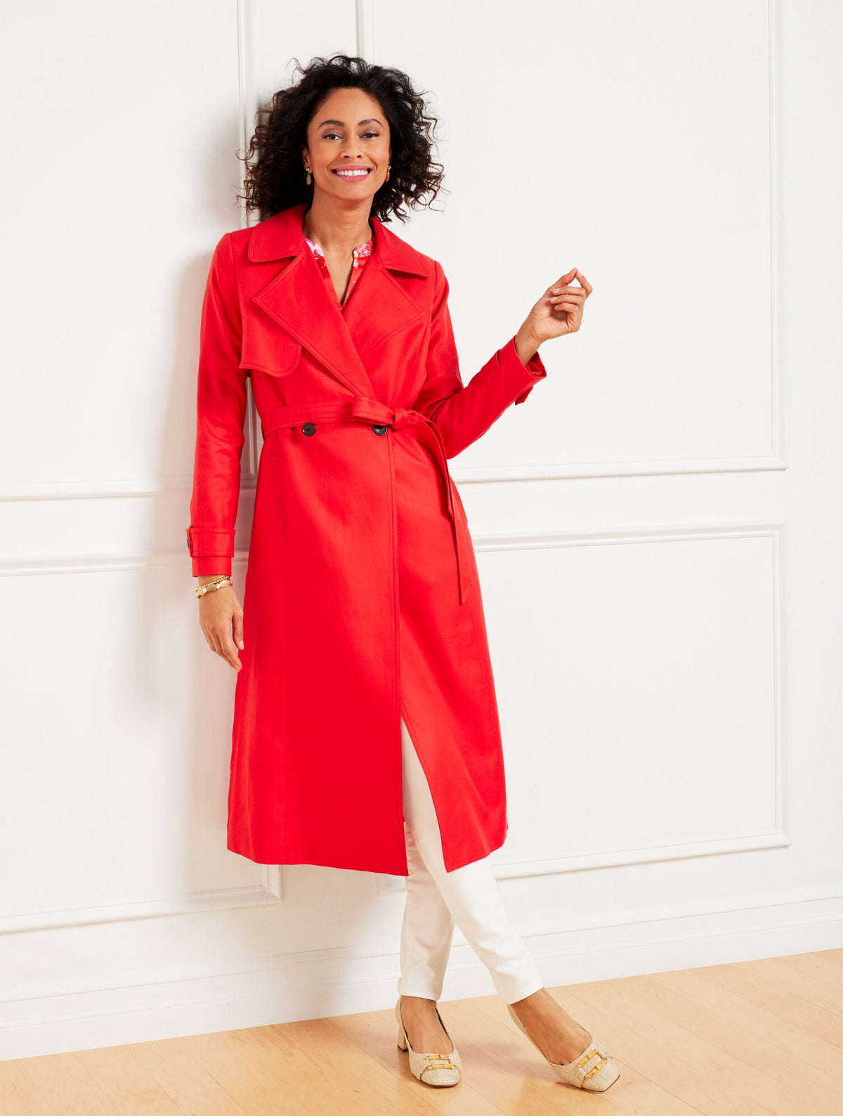 BELTED TRENCH COAT