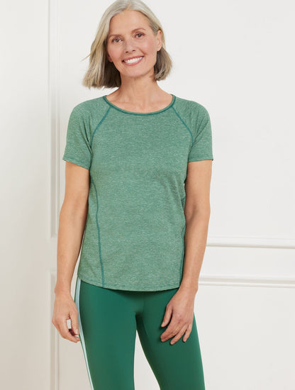 ACTIVE STRETCH JERSEY SHORT SLEEVE TEE