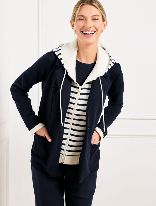 AIRKNIT STRETCH FULL ZIP BLAZER