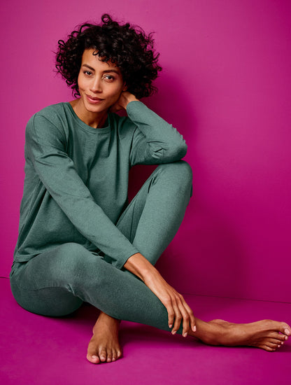 BUTTERY SOFT EASY KNIT CREWNECK TEE