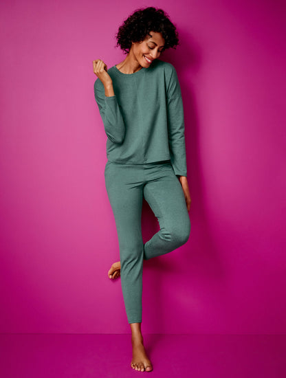 BUTTERY SOFT EASY KNIT CREWNECK TEE
