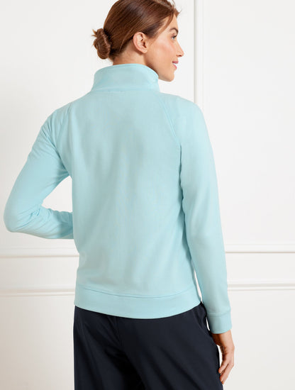 MODAL FRENCH TERRY FULL ZIP JACKET