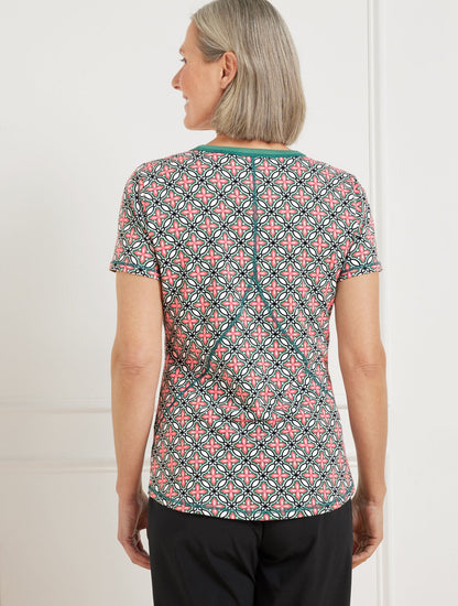 SUPERSOFT JERSEY SHORT SLEEVE TEE - HIGH TIDE TILE