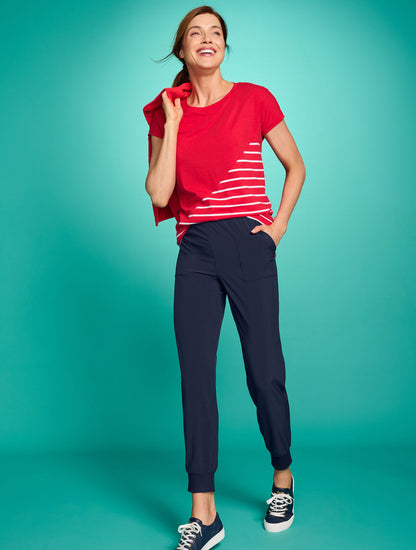 SUPERSOFT JERSEY SHORT SLEEVE TEE - CLASSIC STRIPE