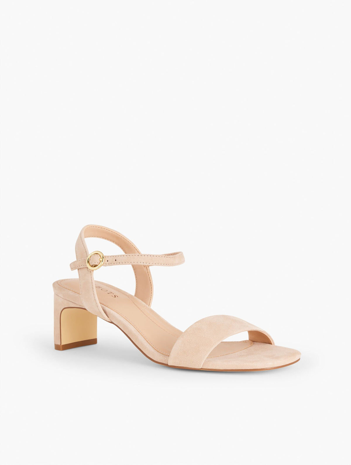 CAYDEN SUEDE BLOCK HEEL SANDALS