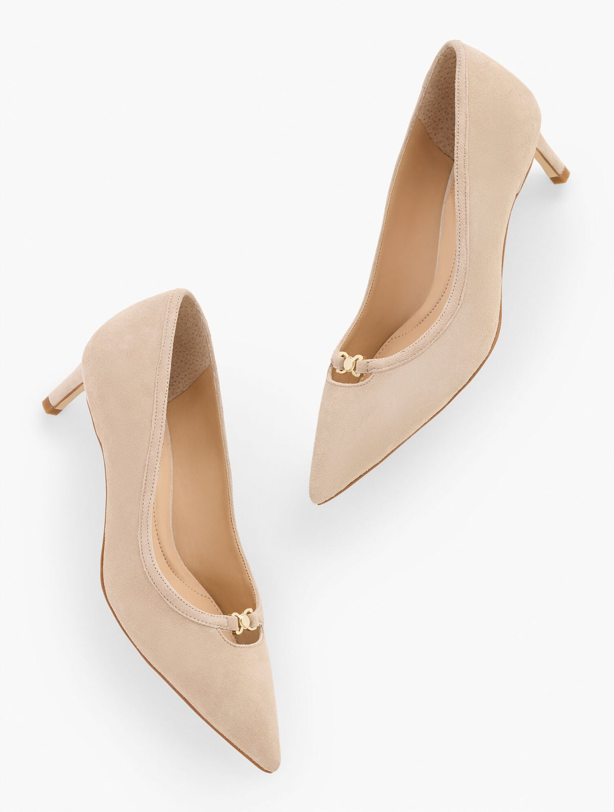 ELENA SUEDE POINTED TOE PUMPS