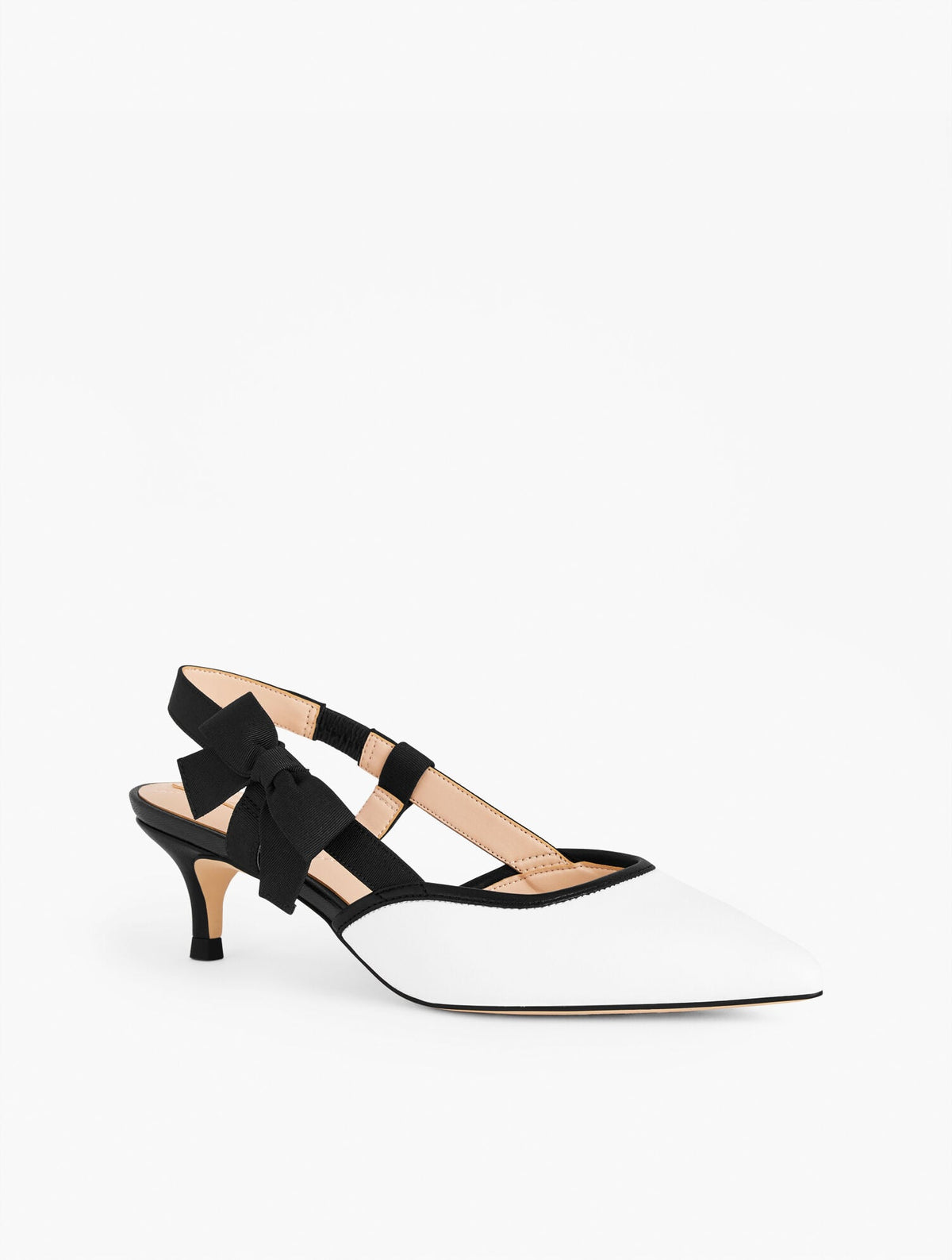 SYLVIE BOW SLINGBACK NAPPA PUMPS