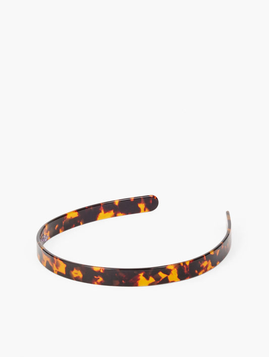 TORTOISESHELL SLIM HEADBAND