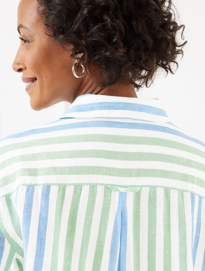 LINEN SHIRT - PLAYFUL STRIPE