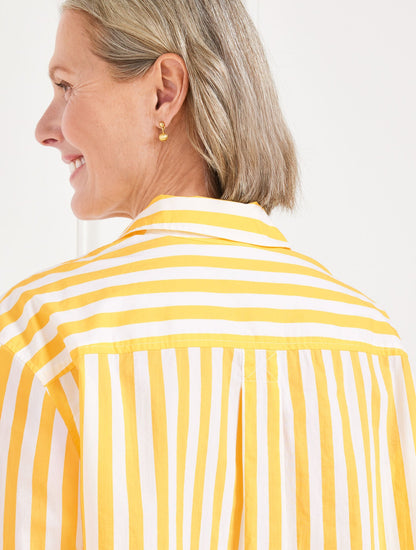 SHORT SHIRT - GARDEN STRIPE