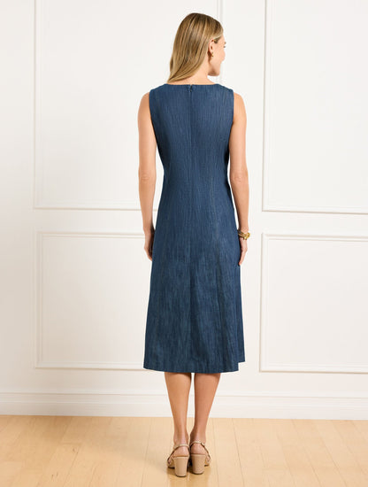 REFINED DENIM DRESS