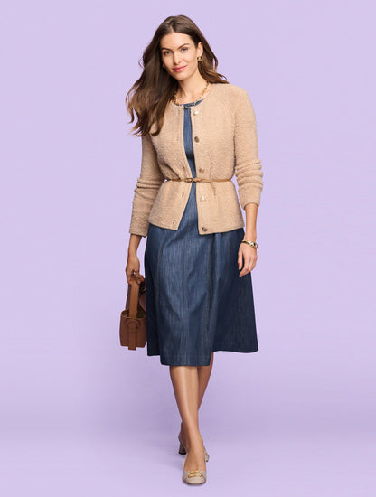 REFINED DENIM DRESS